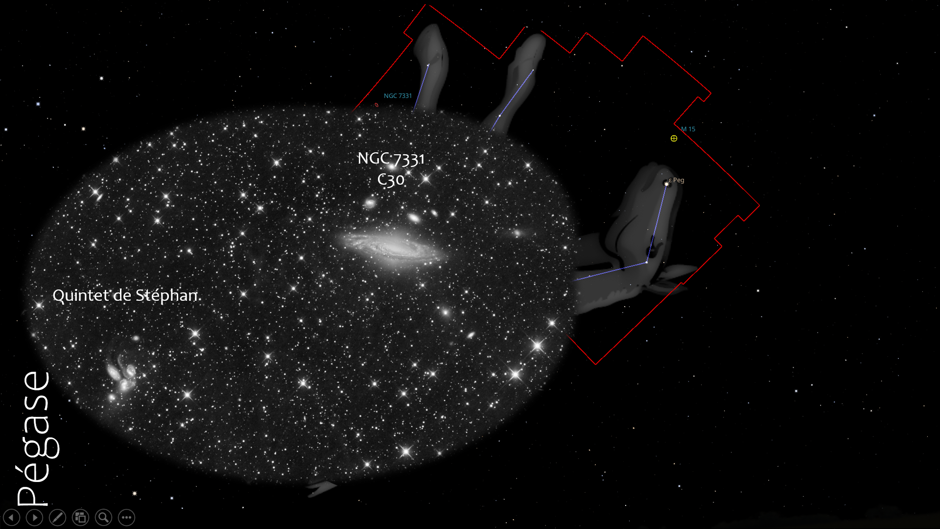 Constellation de Pégase
