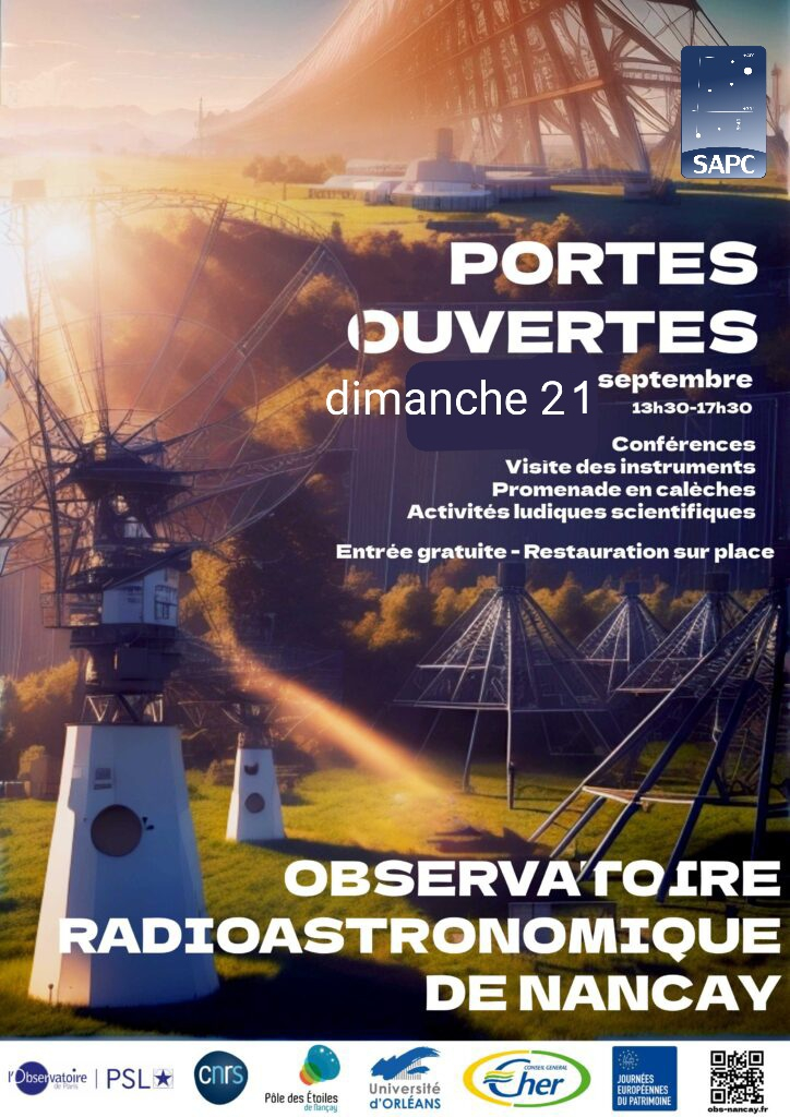Journée Portes Ouvertes Observatoire de Nançay