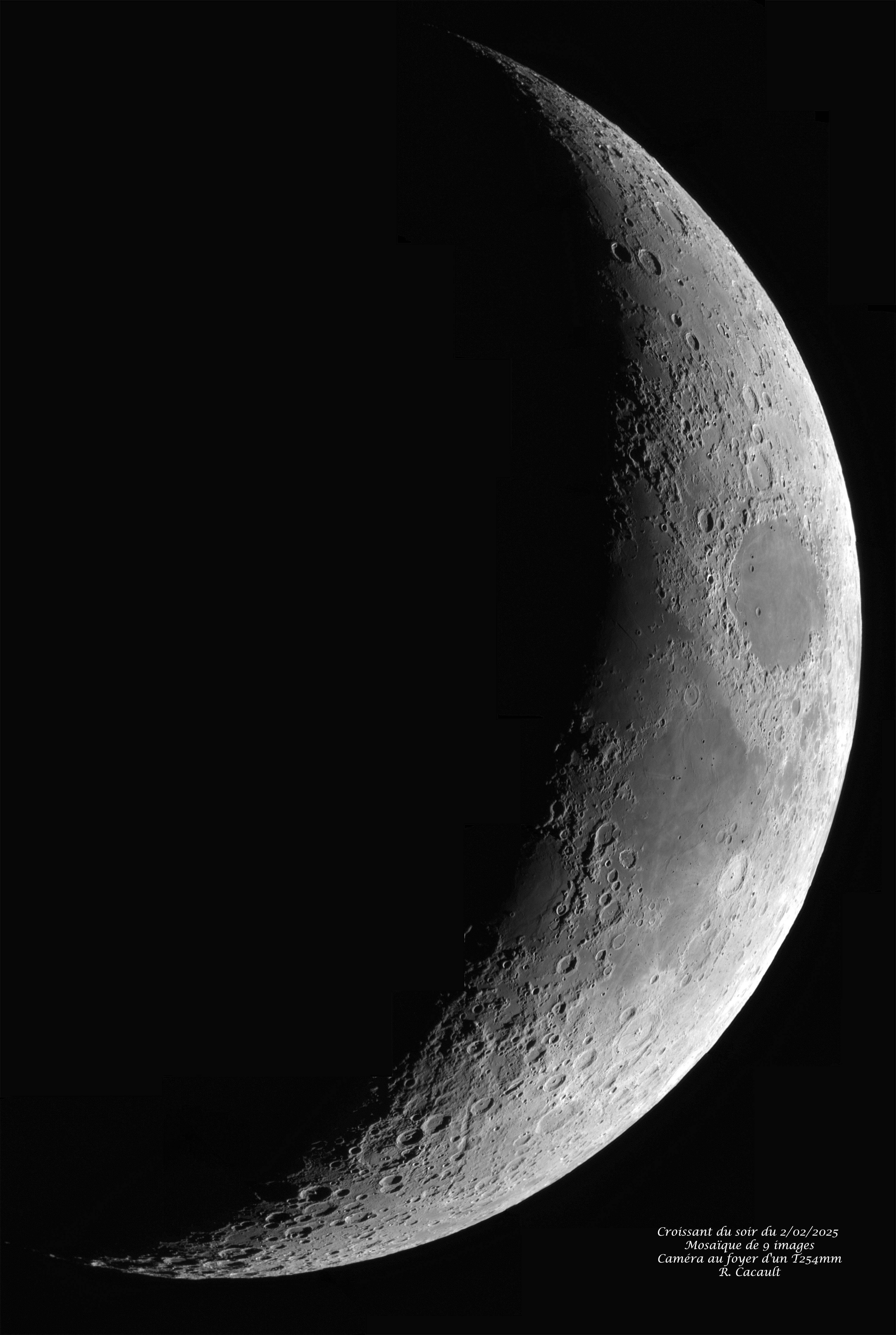 La Lune, le 2 février 2025