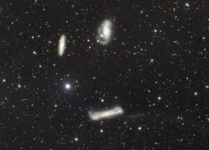 Le Triplet du Lion (M65, M66 et NGC3628)