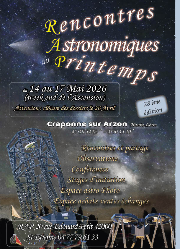Affiche RAP 2026